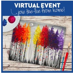 VIRTUAL EVENT! PAINT AT HOME!
